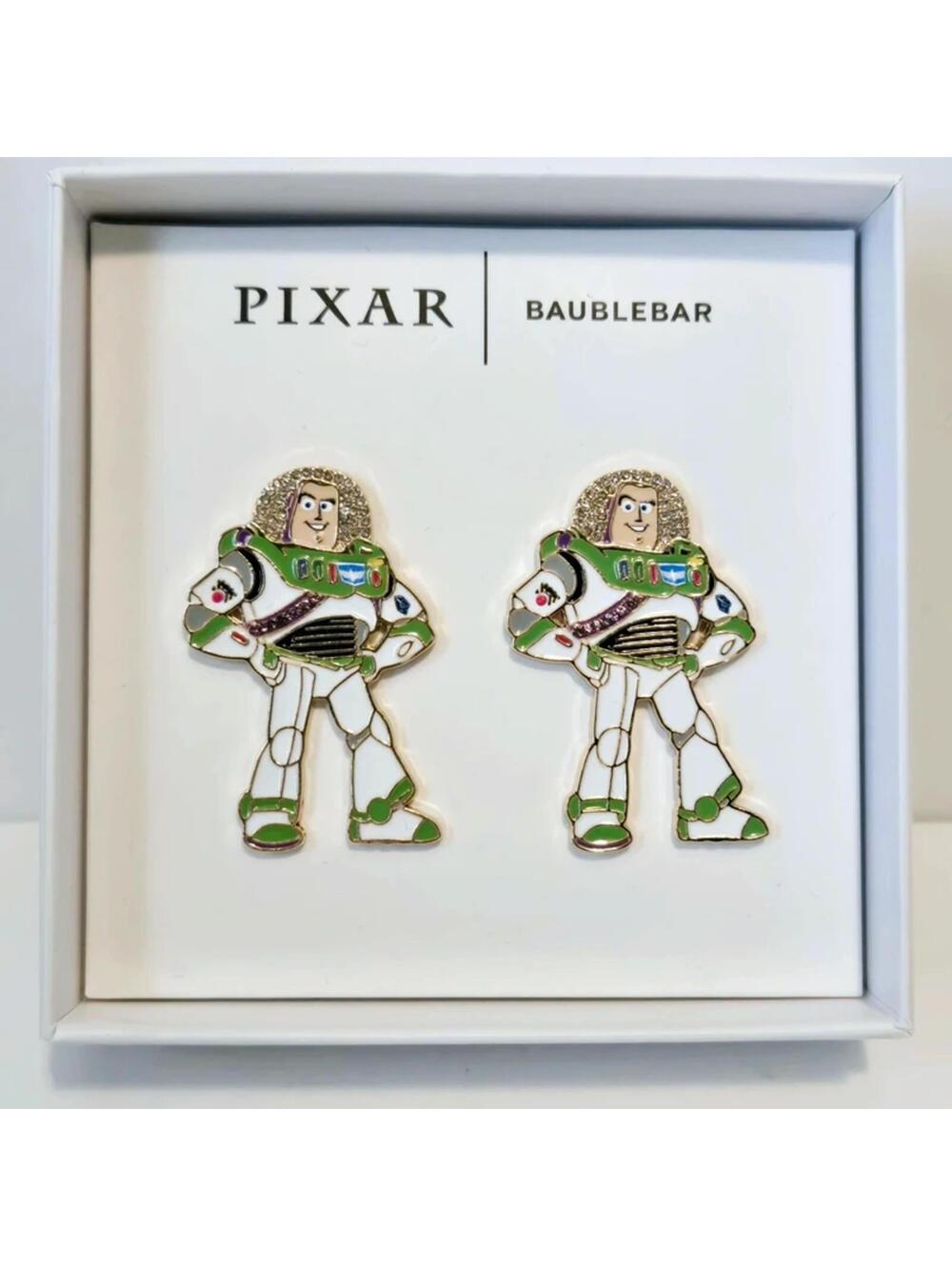 Buzz Lightyear Toy Story BaubleBar x Disney Pixar Earrings NIB